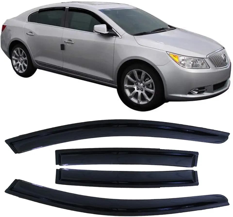 Window Visors Rain Guards for 2010-2016 Buick Lacrosse 94215