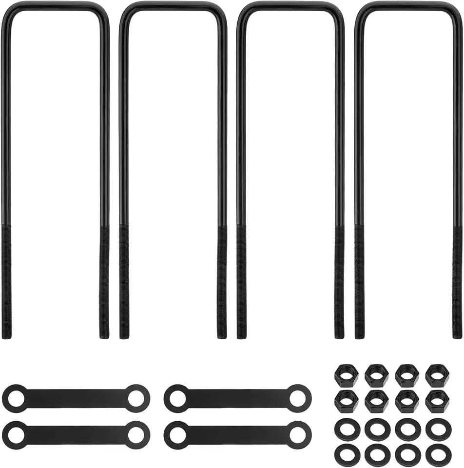 16 Inch Square Bend U-Bolt Kit for Truck Chassis