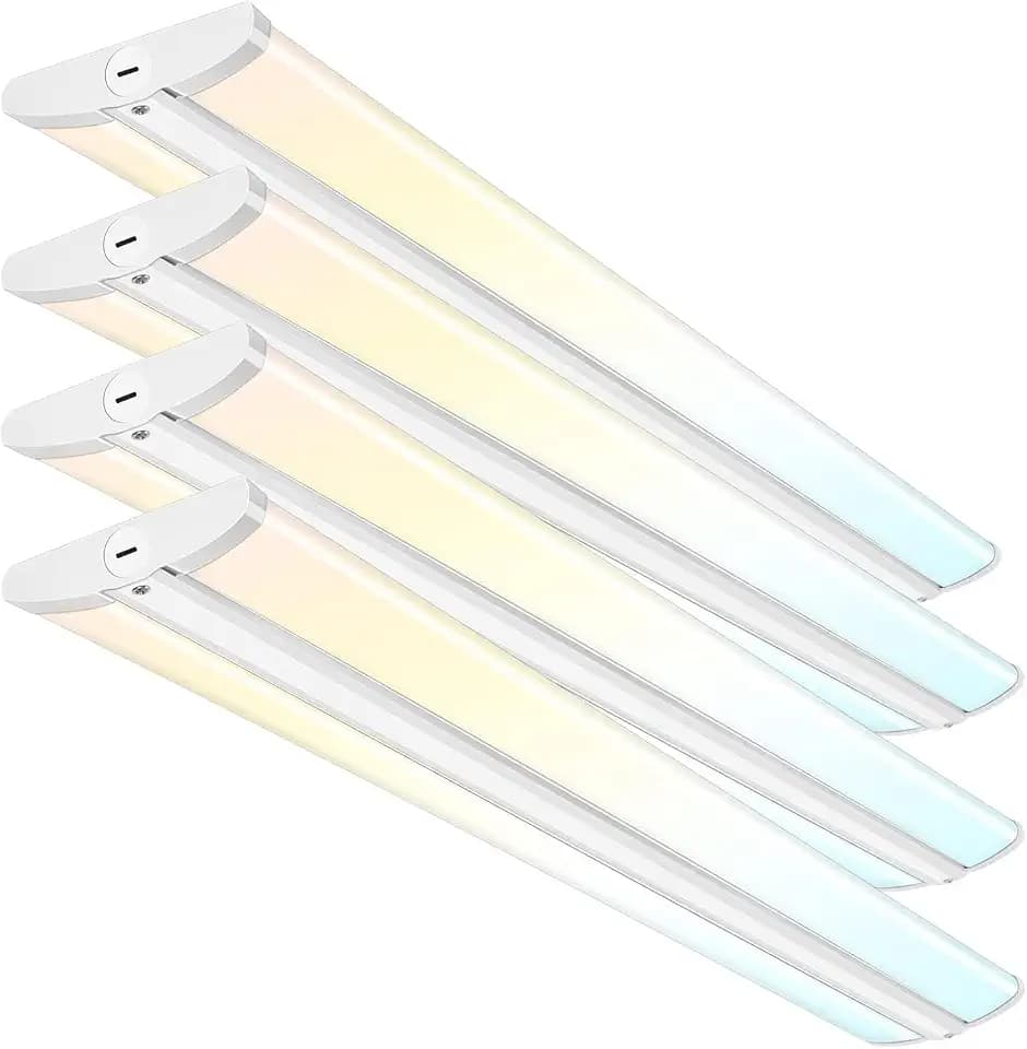 hykolity 4FT 5''W LED Wraparound Light with 3 Wattages/3 CCT Selectable