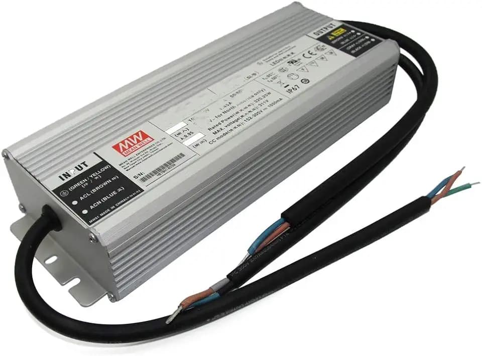 MeanWell HLG-320H-24A Schaltnetzteil LED-Netzteil, 320W, 24V, 13,34A