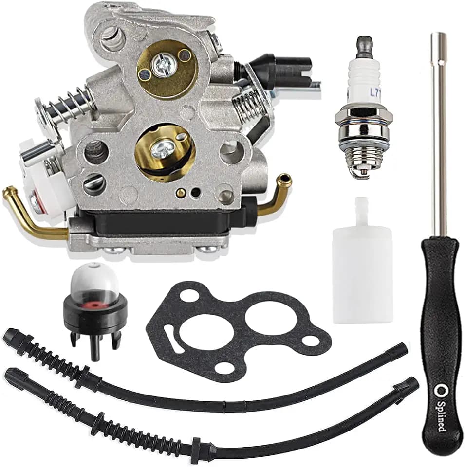 506450501 Carburetor with Tune up Kit for Husqvarna 440 435 435E 440E 135 135E 140 140E Jonsered CS2240 CS2240S Chainsaw Replace Zama C1T-EL41A C1T-EL41 Carb