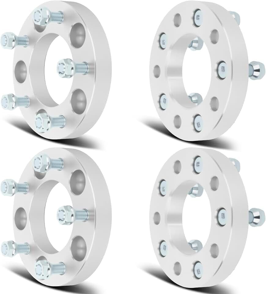 SCITOO 4Pcs 5x5 Wheel Spacers 1 inch for Grand Cherokee Commander