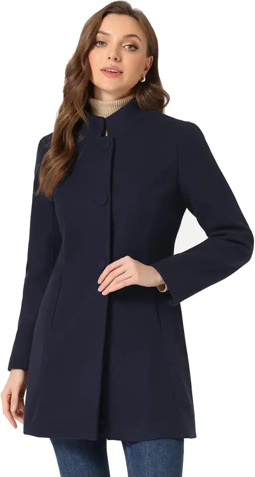 Allegra K Damen Coat Denim-Weste
