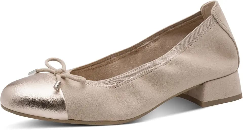 MARCO TOZZI Damen Pumps weiches Feel Me Fußbett weiches Innenfutter Vegan Modern