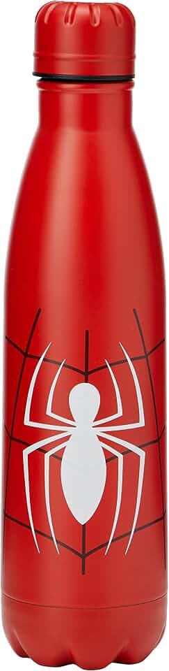 Marvel MDB25588 FDA0DA2C4B Spider-Man Trinkflasche aus Stahl, 500 ml, eine große Verantwortung für Erwachsene, Unisex, Mehrfarbig, 500 ml