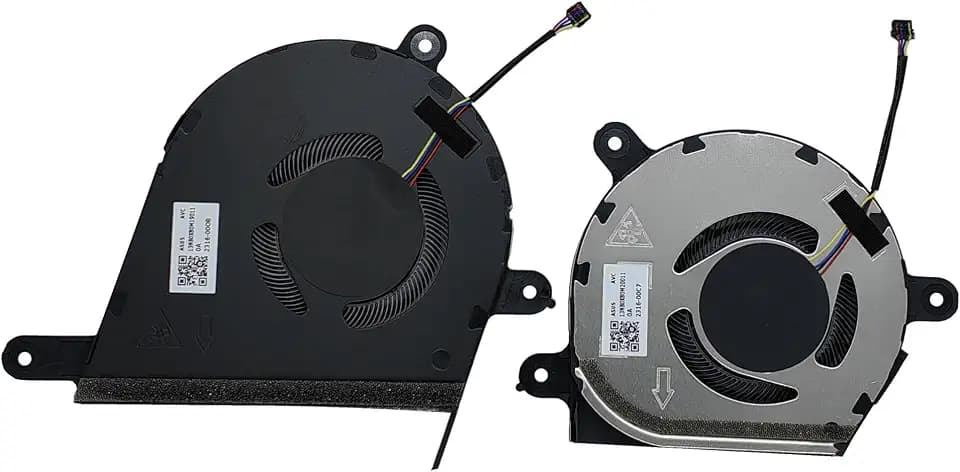 Replacement New CPU+GPU Cooling Fan for ASUS Zenbook Pro 14 Duo OLED UX8402Z UX8402ZA UX8402ZE BAPA0607R2HY001 BAPA0807R2HY005 DC12V 0.5A