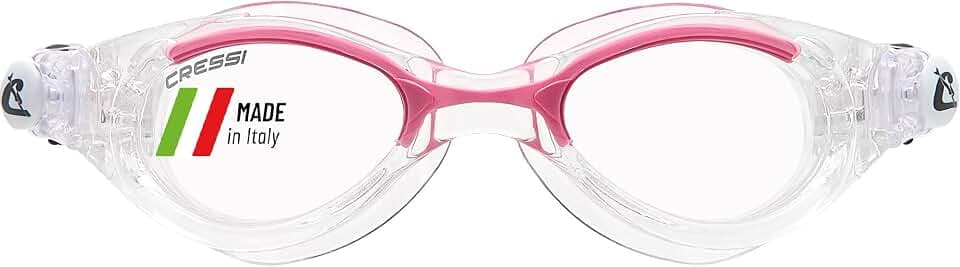 Cressi Flash Compact, Premium Swimming Goggles for Advanced Swimmers - Cressi: Quality Since 1946
