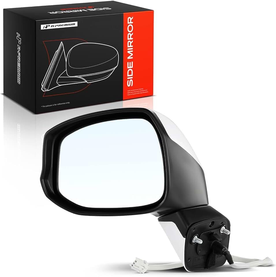 A-Premium Driver Side Power Door Mirror Compatible with Honda