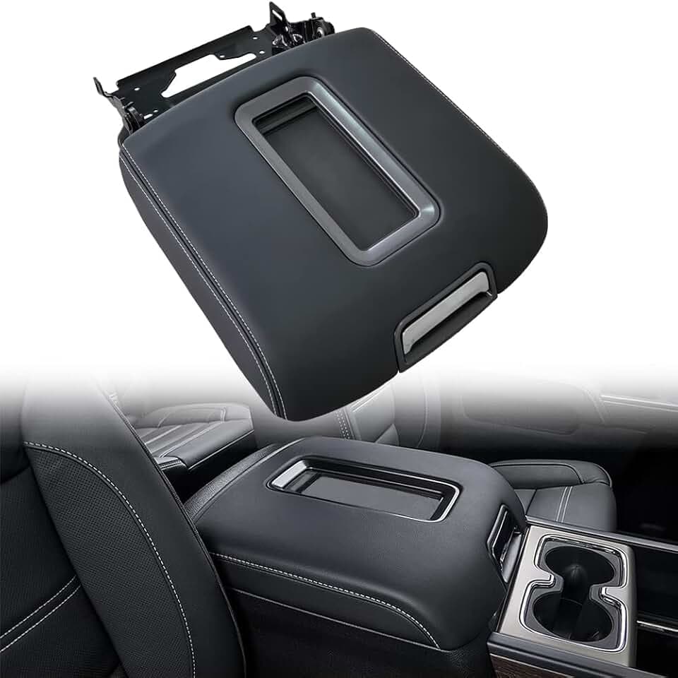 Center Console Lid Compatible with Chevrolet Chevy Silverado 1500