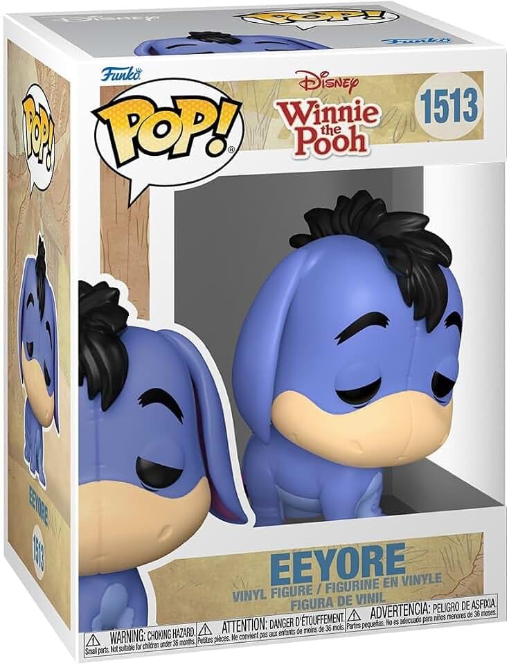 Funko POP! Disney: Winnie the Pooh - Eeyore | Offizielles Cartoon/Animation Merch - Vinyl Sammelfigur als Regal Deko - Geschenkidee zum Geburtstag für Fans und Sammler