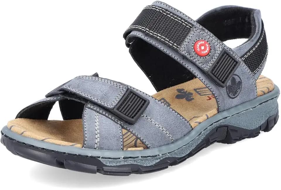 Rieker Damen Klassische Sandalen 68851, Frauen Sandalen