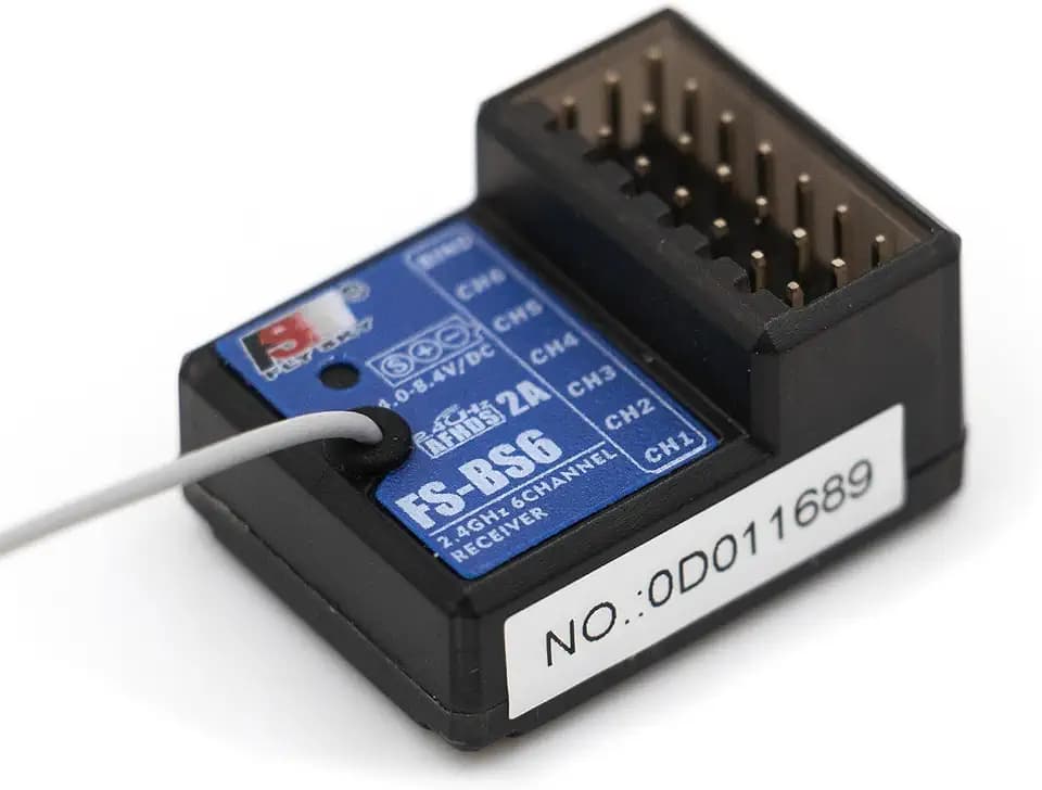 Flysky FS-BS6 6 Channels Receiver with Gyro Stabilization System