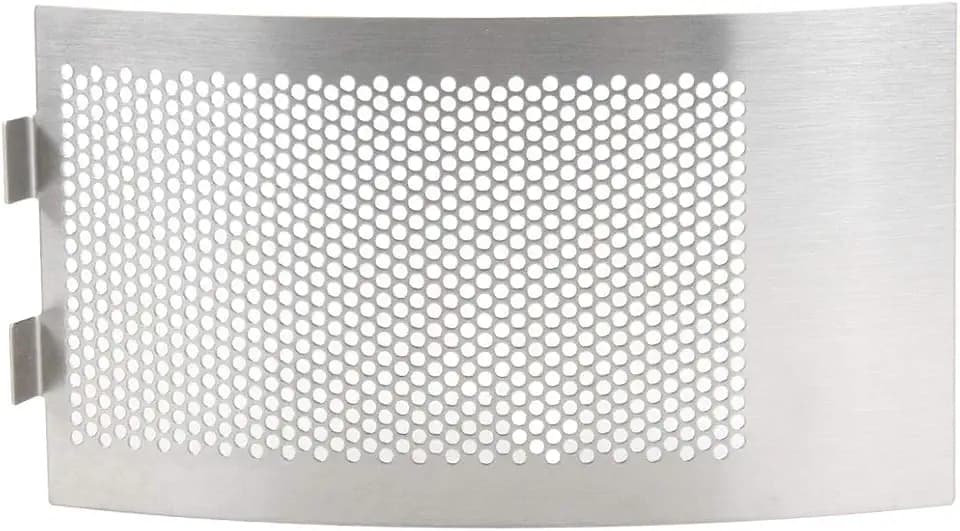 Dracarys Metal Punched BGE Mesh Screen Panel Big Green Egg Accessories Draft Door Screen, Big Green Egg Parts Stainless Steel Vent Screen BGE Grill Replacement Fits Medium and Large Big Green Egg