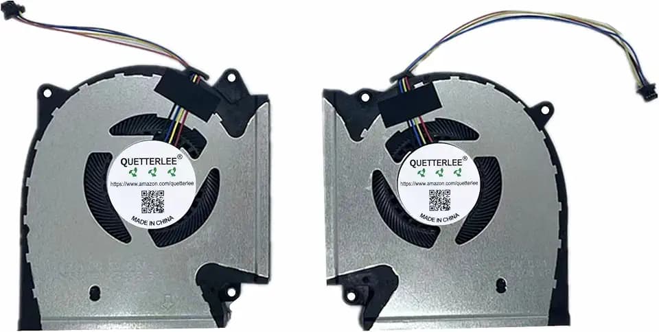 Replacement New CPU + GPU Cooling Fan for Asus ROG Strix G513IC G513IE G513IH G513QC G513QE G713IC G713IE G713IH G713QC G713QE Series DFS5K221153715 FNAC DFS5K223052835 FNAD DC5V 0.5A Fan