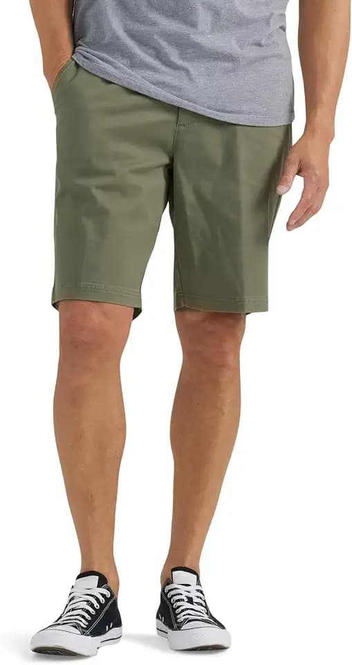 Lee Men’s Big & Tall Extreme Motion Flat Front Short