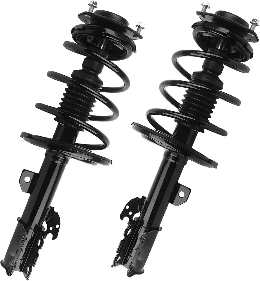KUSATEC Front Pair Complete Struts Shock Absorber 172308 172307