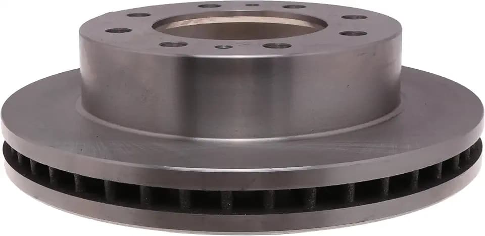 ACDelco Silver Front Brake Rotor 18A1206A | GM 19241817 Brake Rotors for Select Chevy Silverado, Chevrolet Express, GMC Sierra, Savana, and more