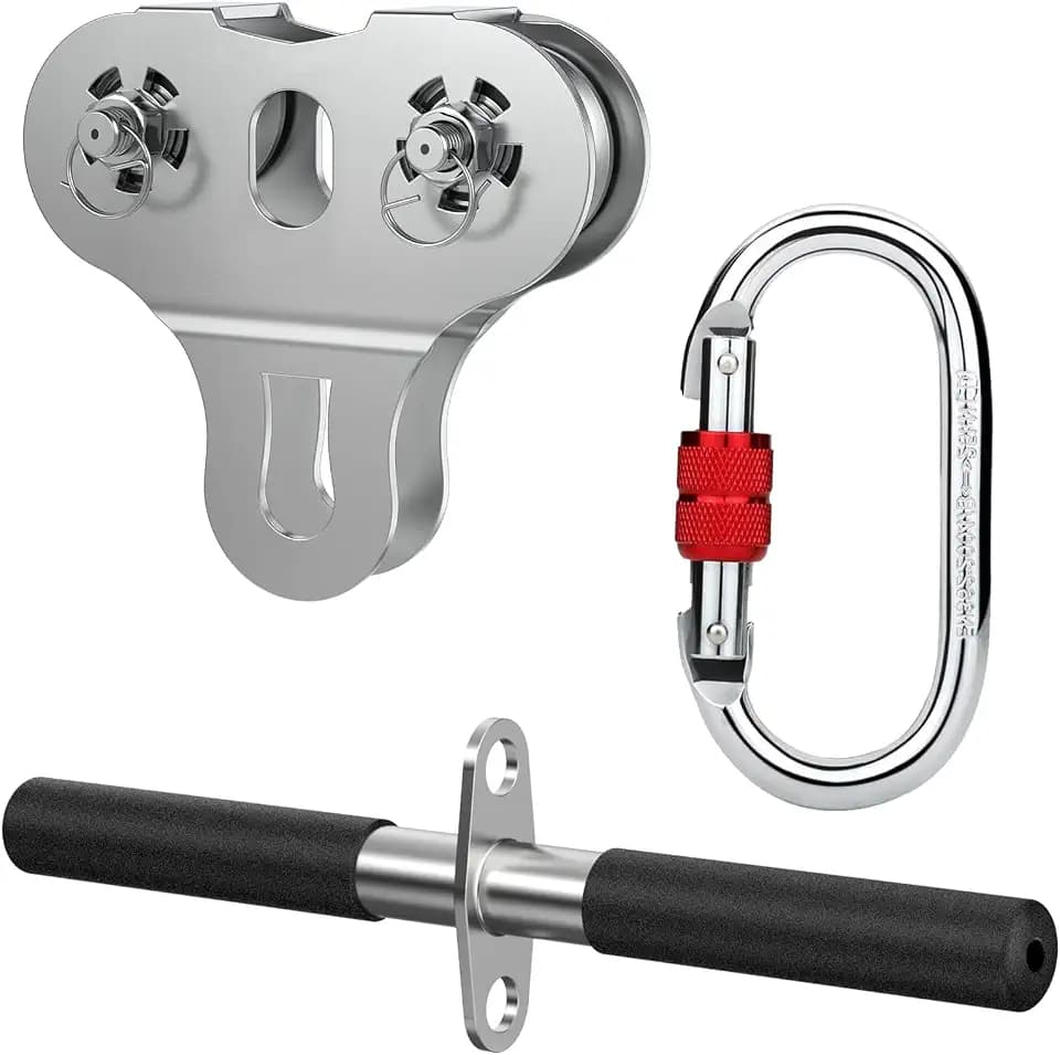 Zipline Pulley, Heavy Duty 304 Stainless Steel Zip Line Trolley