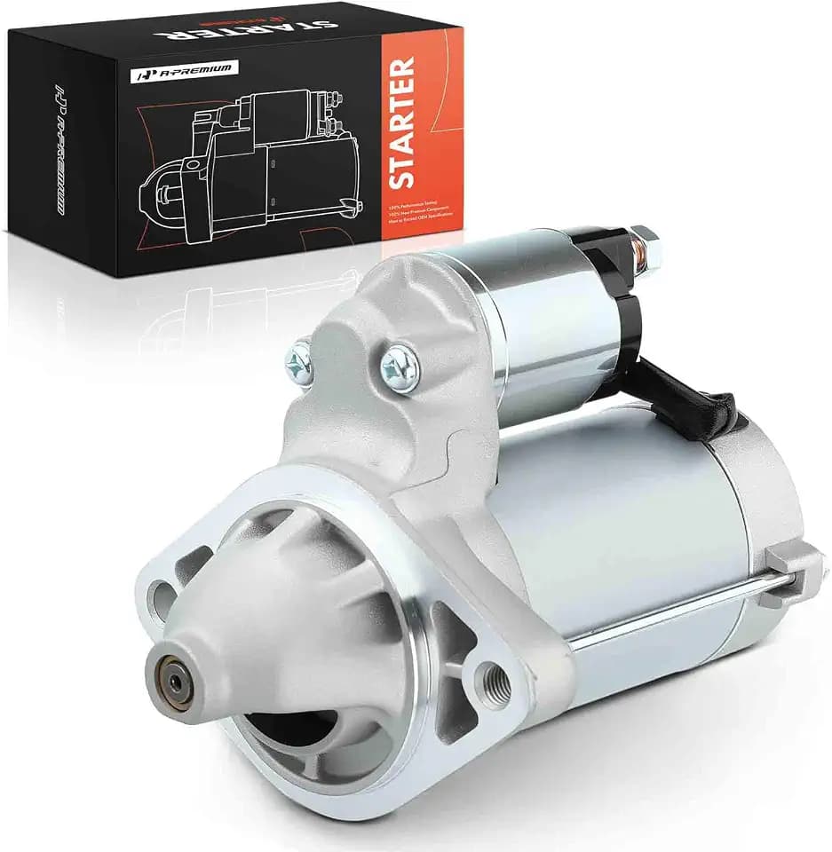 A-Premium Starter Motor, 12V 1.6KW 10 Teeth Clockwise