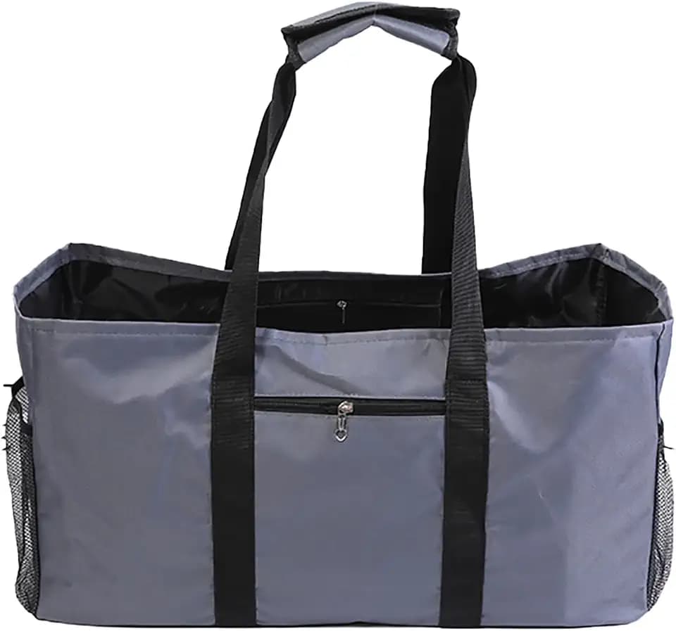 Extra Large Utility Tote Bag - Reusable Grocery Bags Foldable Heavy Duty