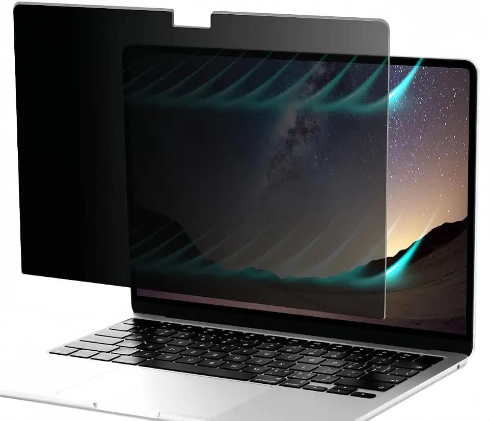 Privacy Screen for Macbook Air 13.6/13 Inch (2022-2026, M2, M3, M4, M5), Removable Matte Anti Glare Blue Light Protector Private Security Filter for 13.6 inch Mac Laptop Computer