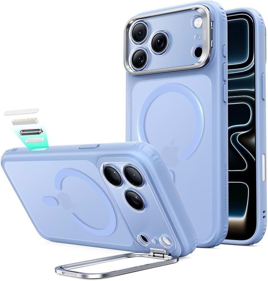 ESR Classic Hybrid für iPhone 18 Pro / 17 Pro Hülle mit Flex-Ständer