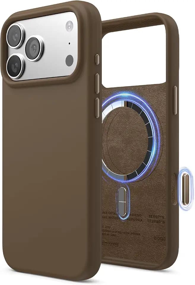 elago Magnetic Silicone Case for iPhone 18 Pro Max & iPhone 17 Pro Max
