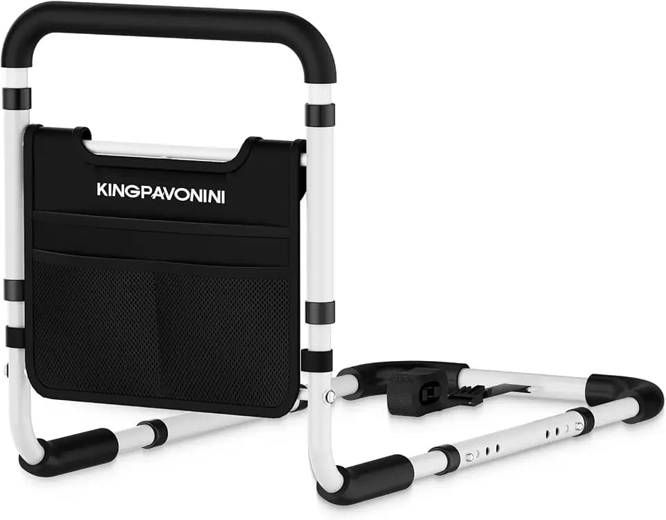 KingPavonini Bed Rails for Elderly Adults Safety, 380 LBS, Model BM03-1
