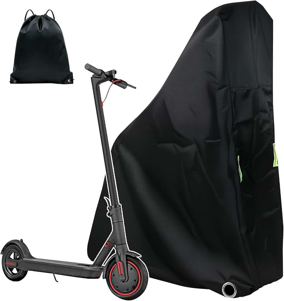 Scooter Abdeckplane 420D Oxford wasserdicht & Winterfest,Universell Kompatibel mit meisten Elektroscooter