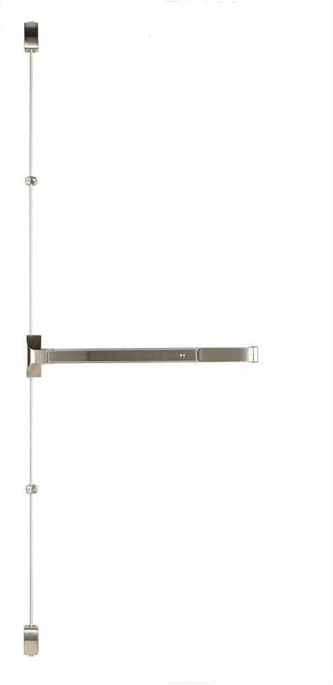 Copper Creek V9560-SS-36 Grade 1 Vertical Rod Exit 36-Inch Wide, Satin Stainless