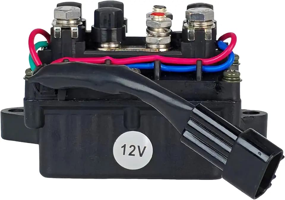 EZROAD 12V Trim Solenoid Relay 6AW-81950-00-00 Compatible with Yamaha Marine 200-350HP F FL 150 250 175 200 225 300 350 HP 200HP 225HP 250HP 300HP 350HP 240-22239 Outboard Motor Power 4 Stroke Engine