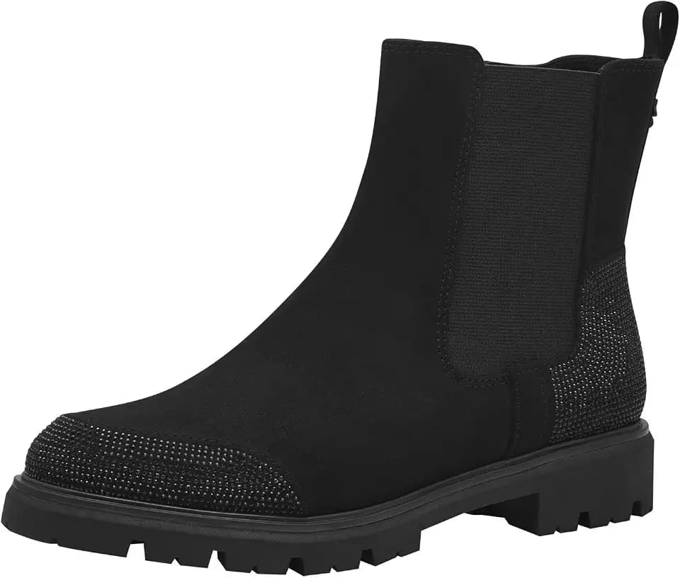 MARCO TOZZI by Guido Maria Kretschmer Damen Chelsea Boots Flach mit Reißverschluss