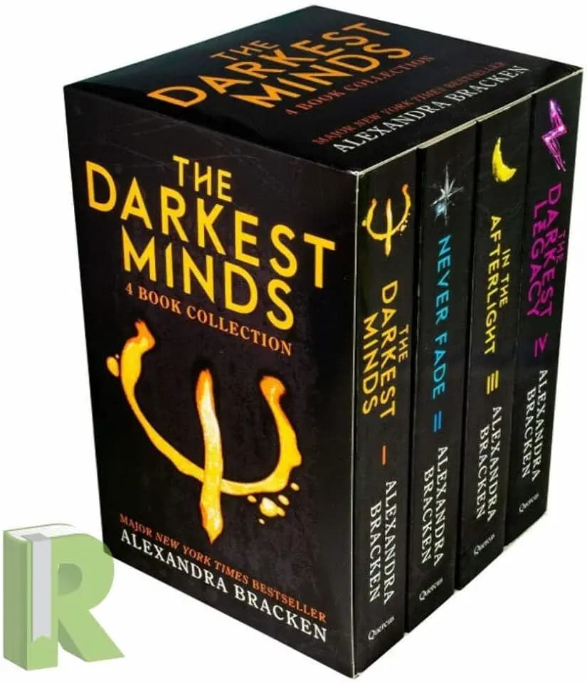 The Darkest Minds Series by Alexandra Bracken 4 Books Collection Set Exclusive Slipcase Edition (The Darkest Minds, Never Fade, In The Afterlight & The Darkest Legacy)