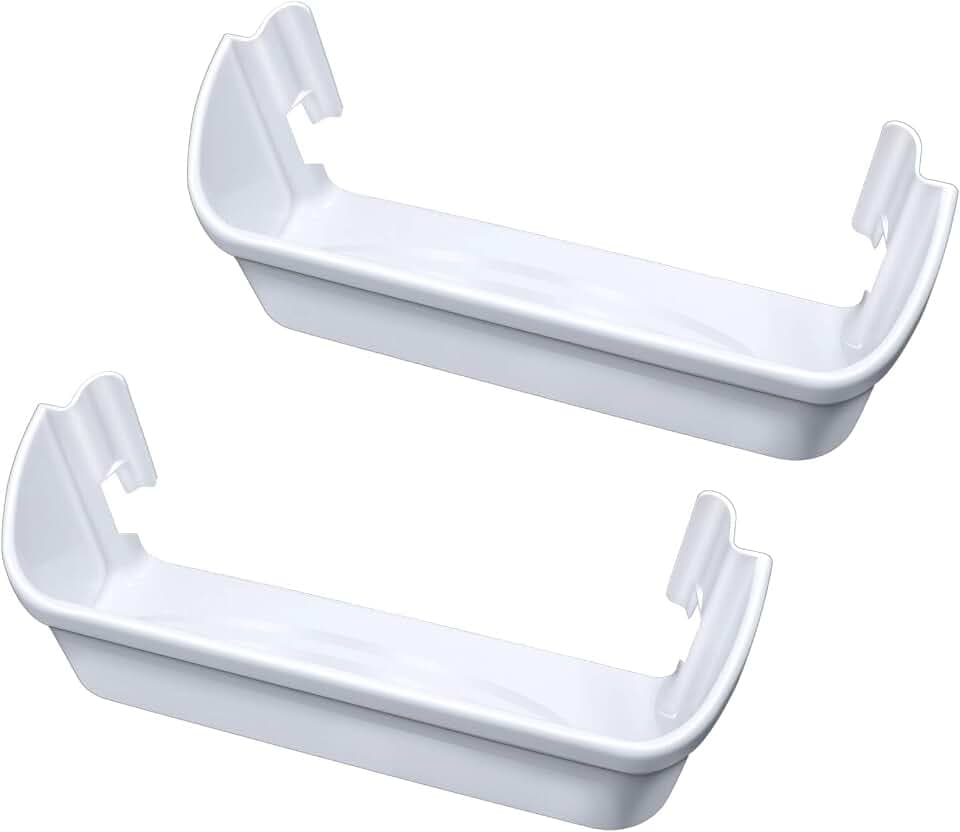 2 pack 240323001 Refrigerator Door Bin, 15.95in Side Fit for frigidaire