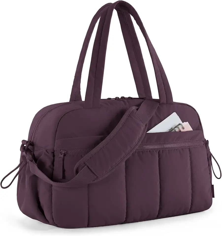 BAGSMART Duffle Bag for Travel, Gym Bag for Women, Weekender Carry on