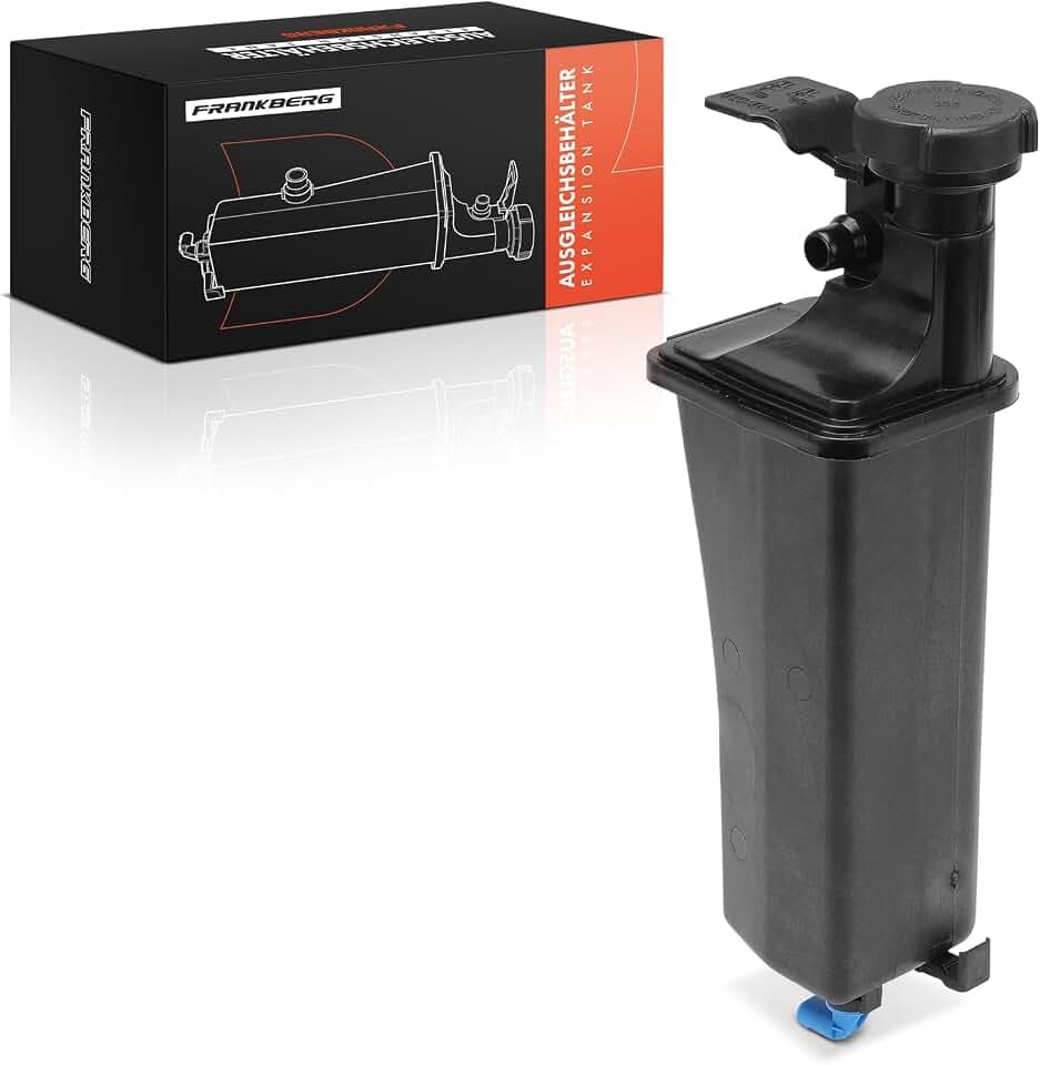 Frankberg Ausgleichsbehälter Kühlmittel Mit Sensor & Deckel Kompatibel mit 3er E46 316 318 320 330 X5 E53 3.0d 1998-2007 17137787040