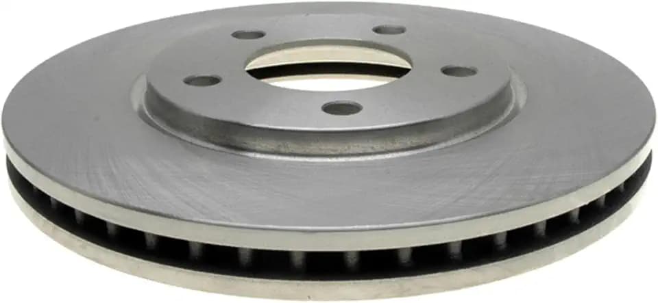 ACDelco Silver Front Brake Rotor 18A1248A | GM 19261753 Brake Rotors for Select Chrysler Town & Country, Voyager, Dodge Caravan and more