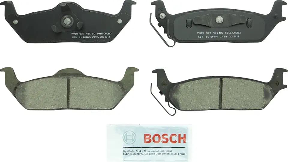 BOSCH BC1012 QuietCast Premium Ceramic Disc Brake Pad Set - Rear