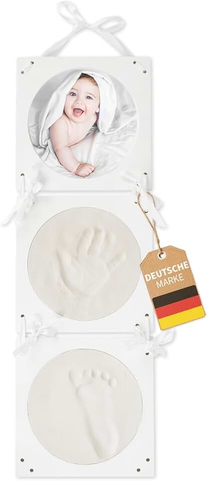 Bieco Baby Abdruckset 3D Gipsabdruck Hand und Fuß