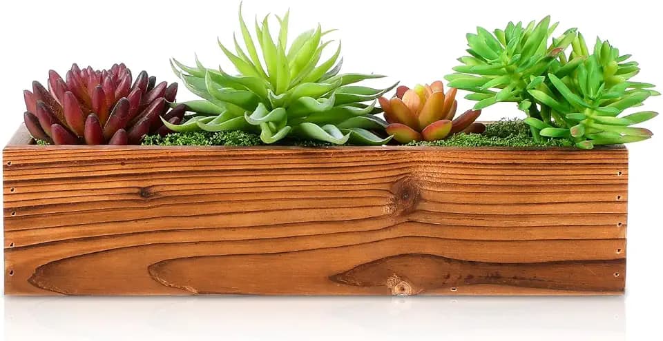 Pflanzkübel Holz Imprägniert Wetterfest Hochbeet Blumenkasten Balkon