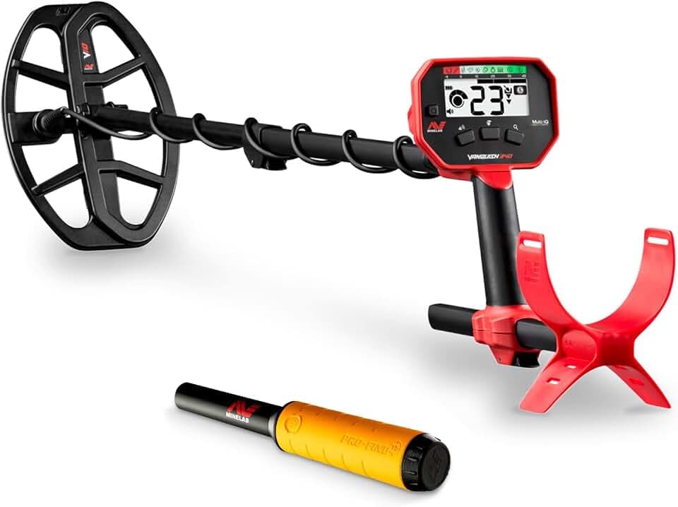 Minelab Vanquish 340 Metal Detector Bundle with Profind 15 Pinpointer