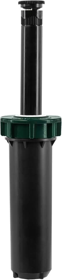 Orbit 80308-4" Professional Hard Top Pressure-Regulating Pop-Up Spray Head Sprinkler with 15' Adjustable Pattern Nozzle