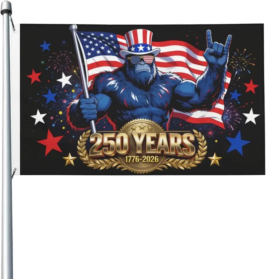 250th Anniversary American Flag 3x5 Ft Flag Double Sided Flags