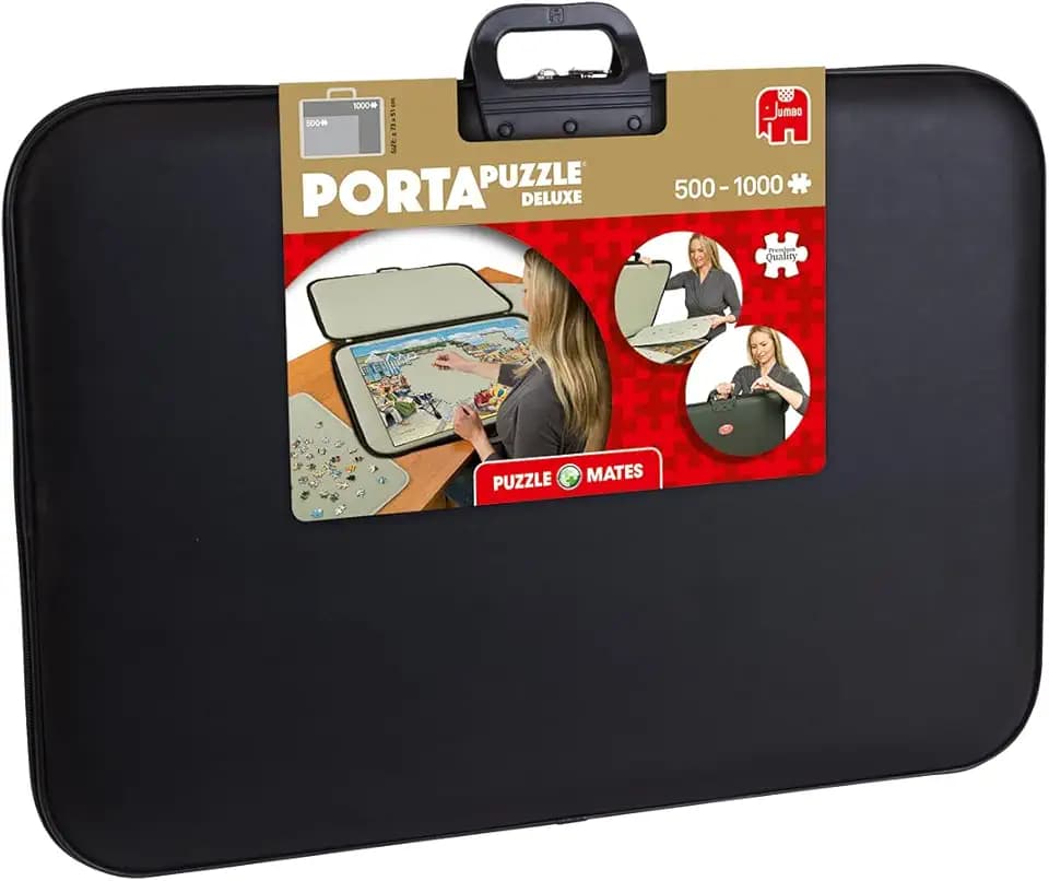 Porta Puzzle Deluxe – Puzzlemappe mit Sortierschalen für 500–1000 Teile