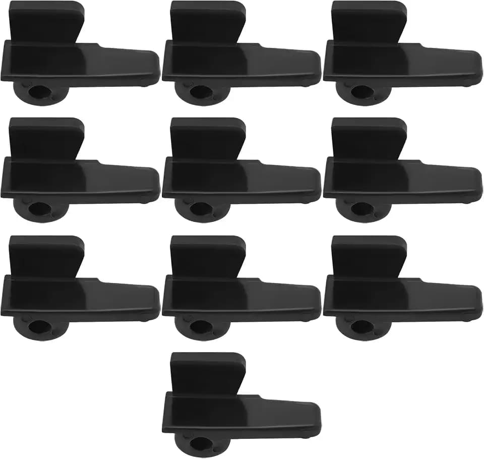 10PCS Black Tire Changer Plastic Insert Tire Machine Guard Compatible with Hofmann Tire Changers Suitable for Standard Mounting Heads After 2002