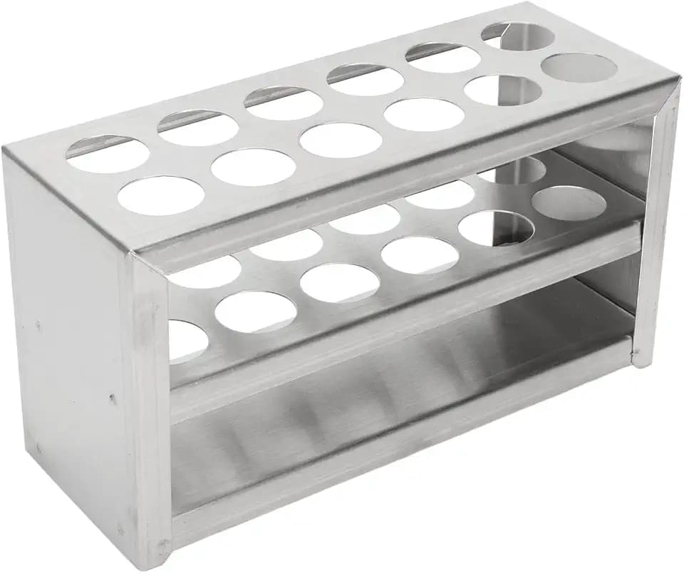 Reagenzglasständer Metall 0,75 Zoll, 12 Löcher 3 Ebenen