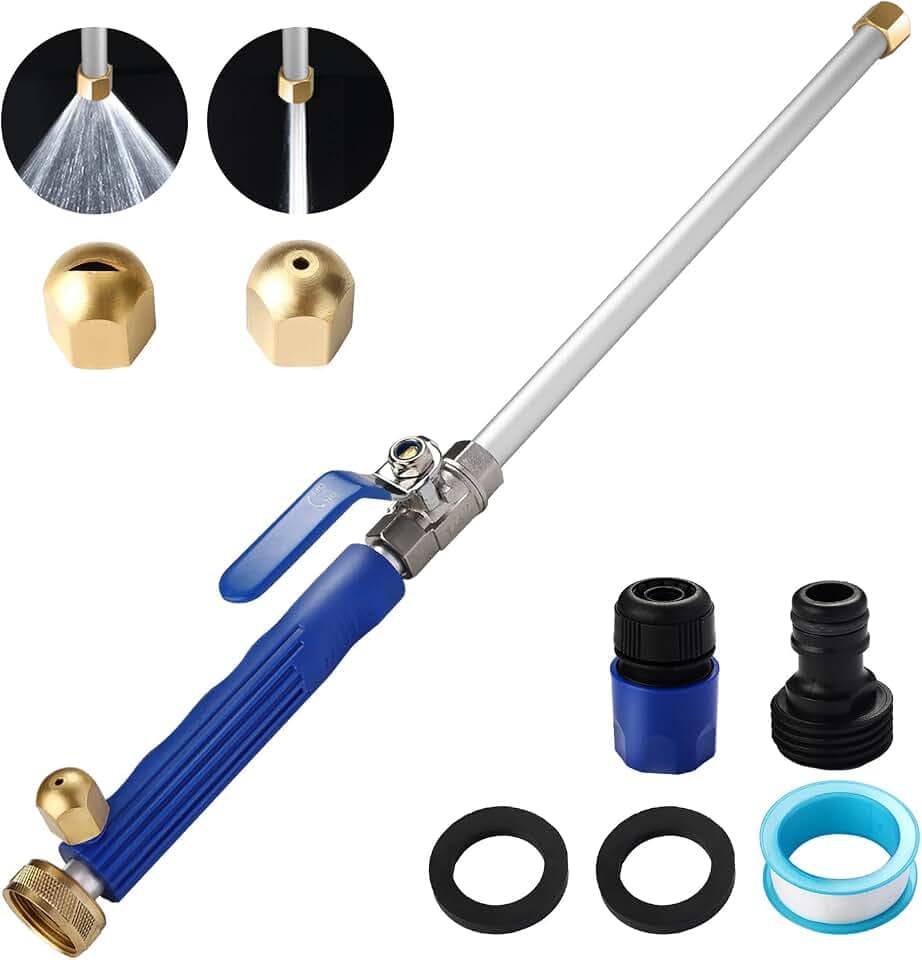 2027 Upgraded Jet Nozzle for Garden Hose Power Washer Wand