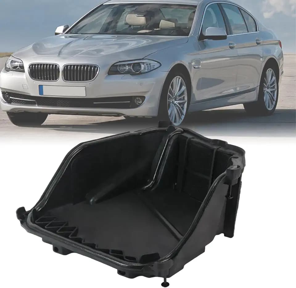 64119216222 Blower Motor Housing Cover w/Filter for BMW F10 F01 F02 F06 F12 F13 F18 F07 F04 528i 535d 535i 550i 640i 650i 740i 740Li 750i 750Li 760Li M5 M6, Replaces 64116987597 64116987593