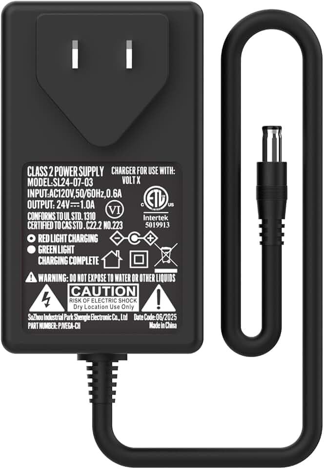 Jetson Official Volt X Electric Go-Kart 24V 1.0A Charger