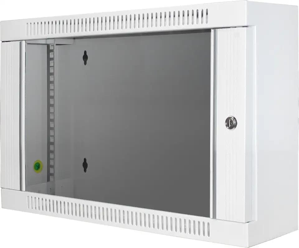 Digitus 106057 Wandschrank für Netze und Elektrogeräte, 6 Einheiten, 19 Zoll, Tiefe 150 mm